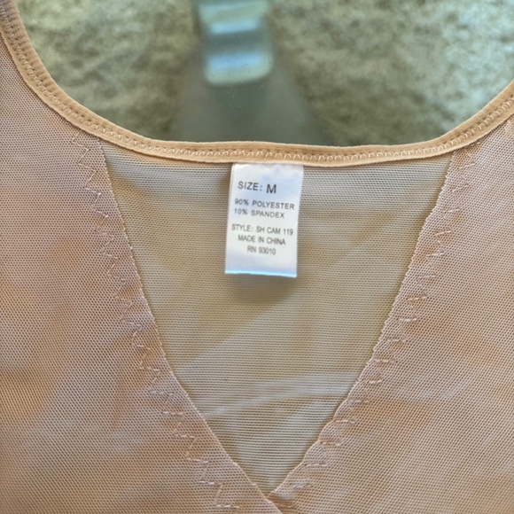 Unbranded Tan Slimming Body Shaper Cami Corset Size Medium - Picture 3 of 9